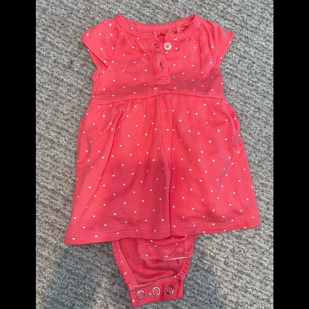 Carters newborn onesie dress